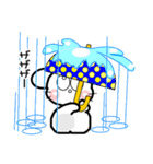 おはうさ再び【大人の梅雨の過し方】（個別スタンプ：4）