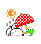 おはうさ再び【大人の梅雨の過し方】（個別スタンプ：10）