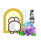 おはうさ再び【大人の梅雨の過し方】（個別スタンプ：13）