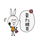 mottoのvうさぎ♡丁寧な暮らし（個別スタンプ：5）