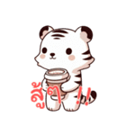 虎ベビーの生活 (タイ) Ver4（個別スタンプ：12）