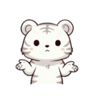 虎ベビーの生活 (タイ) Ver4（個別スタンプ：34）