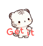 虎ベビーの生活 (えいご) Ver4（個別スタンプ：11）