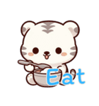 虎ベビーの生活 (えいご) Ver4（個別スタンプ：16）