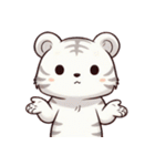 虎ベビーの生活 (えいご) Ver4（個別スタンプ：34）