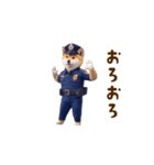 踊る！犬のおまわりさん（個別スタンプ：14）