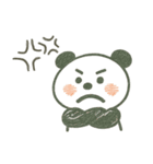 つい使いたくなる！ゆるカワ手描きパンダ（個別スタンプ：13）