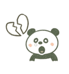 つい使いたくなる！ゆるカワ手描きパンダ（個別スタンプ：16）