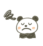 つい使いたくなる！ゆるカワ手描きパンダ（個別スタンプ：27）