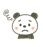 つい使いたくなる！ゆるカワ手描きパンダ（個別スタンプ：33）