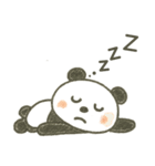 つい使いたくなる！ゆるカワ手描きパンダ（個別スタンプ：34）