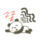 つい使いたくなる！ゆるカワ手描きパンダ（個別スタンプ：37）