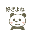 第2弾！ゆるカワ手描きパンダ（個別スタンプ：5）