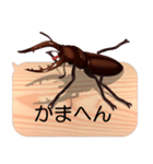 スマホの上のクワガタムシ7《関西弁》（個別スタンプ：15）