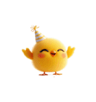 おやすみヒヨコかわいい返信（個別スタンプ：9）