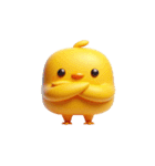 おやすみヒヨコかわいい返信（個別スタンプ：19）