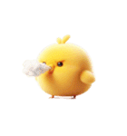おやすみヒヨコかわいい返信（個別スタンプ：21）