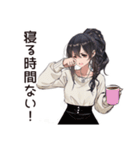 プレッシャー女子の危機報告（個別スタンプ：20）