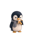 動く！ペンギンの日常 説明（タイ語）（個別スタンプ：20）