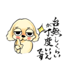 ゆるだる犬【太郎】3（個別スタンプ：12）