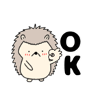 【毎日使える】ハリネズミのはーちゃん（個別スタンプ：10）