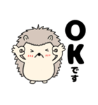 【毎日使える】ハリネズミのはーちゃん（個別スタンプ：11）