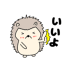 【毎日使える】ハリネズミのはーちゃん（個別スタンプ：13）