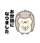 【毎日使える】ハリネズミのはーちゃん（個別スタンプ：19）