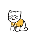 野球ねこ応援団・黄色チームVer.（個別スタンプ：39）