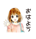 ふつうの女の子の梅雨シーズン（個別スタンプ：2）