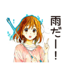 ふつうの女の子の梅雨シーズン（個別スタンプ：26）