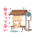 雨、梅雨、夏に使う❤️いやしばいぬ❤️（個別スタンプ：17）
