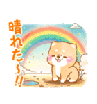 雨、梅雨、夏に使う❤️いやしばいぬ❤️（個別スタンプ：32）