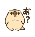 マーモットのモットー（個別スタンプ：7）