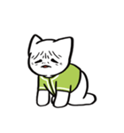 野球ねこ応援団・黄緑チームVer.（個別スタンプ：39）
