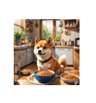 柴犬の日常8（個別スタンプ：1）