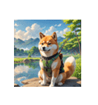 柴犬の日常8（個別スタンプ：17）