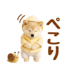 大人可愛い癒し豆しばの梅雨スタンプ（個別スタンプ：32）