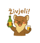 世界の言葉で乾杯（個別スタンプ：4）