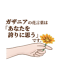 花言葉で想いを伝えるスタンプ（個別スタンプ：5）