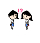 体操服の夏とランドセル（個別スタンプ：30）