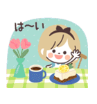 Girlyちゃんおとぎの国・グルメ（個別スタンプ：9）