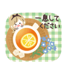 Girlyちゃんおとぎの国・グルメ（個別スタンプ：21）
