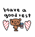 nenerin日常会話スタンプ313英語気遣い（個別スタンプ：35）