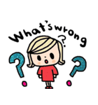 nenerin日常会話スタンプ313英語気遣い（個別スタンプ：36）