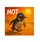 リアルな可愛いガラパゴスペンギン（個別スタンプ：30）