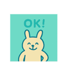 ステッカーうさぎ（個別スタンプ：8）
