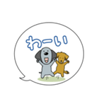 ウォルシュとグフィーの挨拶（個別スタンプ：8）