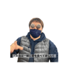 使いやすい！マイクヘッドキャップ男（個別スタンプ：24）