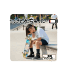 Z世代スケボー少女（個別スタンプ：9）